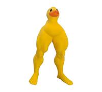 Duck Statue, Duck Action Figure, Duck with Muscular Paws | Creative and Fun Craft Duck Sculpture for Car, , Library