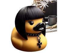 Duck Statue Indoor | Gothic Sculpture Punk Animal Figurine - Resin Statues Desk Decor, Collectible Figurines Satan Duck, Tabletop Ornaments Home Decoration