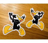 Duck Sticker Looney Comic Decal Car Sport Old School Cartoon Tunes Se47