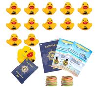 Duck Tags, Cruising Rubber Duck Tags, Duck Tags for Cruising, Ducking Games Card, Cruising Ducks for Hiding with Tags - ConQuackulations