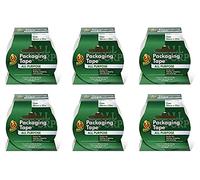 Duck Tape 224499.6 All Purpose Clear Packaging Tape 50mm x 25m, Pack of 6