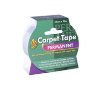 Duck Tape® 260507 Double Sided Permanent Carpet Tape 50mm x 10m