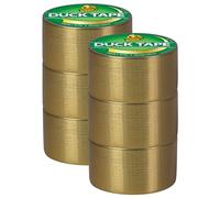 Duck Tape 280748_C Solid Colours Gold 48mm X 9.1M, Pack of 6