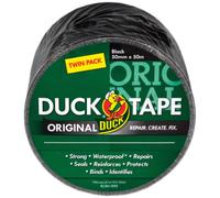 Shurtape 232336 Duck Tape Original 50mm x 50m Black Pack of 2