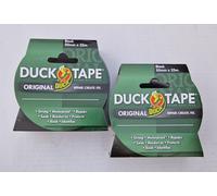 Duck Tape Original Black Waterproof Adhesive Tape 50mm x 25m High Strength