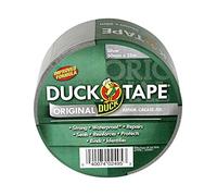 Duck Tape Original Silver, 50 mm x 25 m. Improved formula high strength waterproof gaffer and duct adhesive cloth repair tape