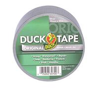 Duck Tape Original Silver, 50 mm x 25 m. The original high strength waterproof gaffer and duct adhesive cloth repair tape