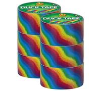 Duck Tape Pattern Colours Paint The World 48mm X 9.1M, Pack of 6