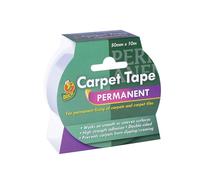 Duck Tape Permanent Carpet Tape 50mm X 10m Shurtape Multi One Size