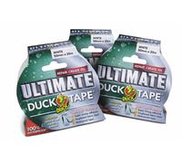 Duck Tape SHU232160 Ultimate 50mm x 25m White 3 Pack
