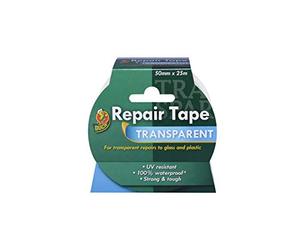 Duck Tape Transparent Repair Tape,Clear, Strong, Repair, High Strength Adhesive 50mm X 25m