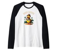 Duck-Tective Cruise Ducks Keep Hide You Decide Hunt Hide Fun Raglan Baseball Tee
