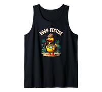 Duck-Tective Cruise Ducks Keep Hide You Decide Hunt Hide Fun Tank Top
