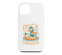 Duck The Drama Funny Cool Relaxed Case for iPhone 13