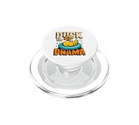 Duck The Drama Funny Cool Relaxed PopSockets PopGrip for MagSafe