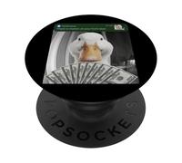 Duck There Is Motion At Your Front Door Bird Silly PopSockets Adhesive PopGrip
