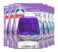 Duck Liquid 3-In-1 Toilet Rim Block Purple Wave 55ml