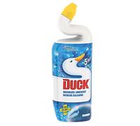 Duck Toilet Cleaner Liquid, Sanitiser & Descaler, 750 ml, Marine, Pack of 8