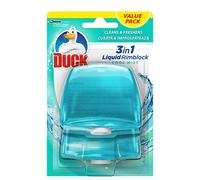 Duck Toilet Liquid Rimblock Cool Mist 3-in-1 Toilet Bowl Cleaner Refill , 2 x 55ml