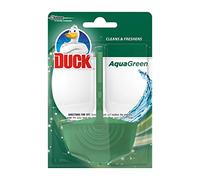 Duck Toilet Rimblock Holder, Toilet Cleaner, Aqua Green, 40 g