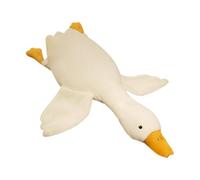Duck Toy for Dogs White Large Realistic Plush