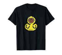 Duck Vintage Rubber Duck Pixel Art T-Shirt