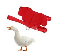 Duck Walking Harness and Leash Ducks Traction Rope Adjustable Chest Strap Duck Accessories Outside Walking Harness Leash for Ducks, Chickens, Geese (S)