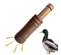 Duck Whistle - Bird Caller 13x2.7cm, Wooden Audio Tool | Authentic Mallard Effect, Outdoor Training Device for Camping Hiking Backpacking Travel Adventure Nature Sound Practice Equipment