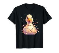 Duck with Fairy Lights for a Playful Touch and Lights Lovers T-Shirt