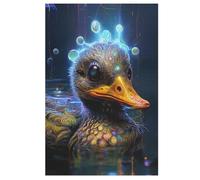 Duck Wooden Puzzles Jigsaw Puzzle 1000 Pieces for Adults Creative Difficult Challenging Game 78×53cm