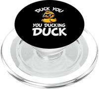 Duck You You Ducking Duck Rubber Duck Duckling Duckie Toys PopSockets PopGrip for MagSafe