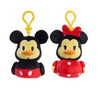 Duckalooz Disney Clip-On Plush Combo Pack, Super-Soft Minnie Mickey Duck