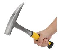 Duckbill Hammer, Rock Pick Hammer Double Head Flat Mouth Survey Duckbill Hammer Prospecting Pointed Tip Geological Mining Tool(L)