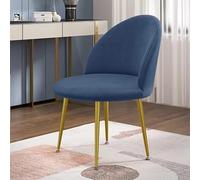 Duckbill Makeup Chair Covers - 4 Pcs High Elastic Round Stool Slipcovers for Low Back Dining Chairs Stylish Accent Furniture Protectors for Home & Salon Use