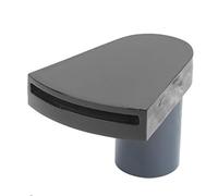 Duckbill Nozzle, Acrylic Fan Shaped Fountain Nozzle Fish Tank Adjustable for Flat Aquarium Water Outlet 360 Degree Horizontal Direction Garden Pond Amusement Park Museum Library Service Life