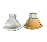 Duckbill Nozzle, High-Temperature Resistant Flat Spray Head for Cooling and Cleaning, Wide Fan Pattern for Industrial Use Aluminum Alloy JC 1.5-inch Internal Thread Steel Plate