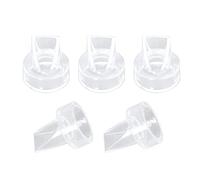 Duckbill Valve Replacement Kit Food Grade Silicone 5Pcs Baby Pump Valve Safe Soft Transparent Easy Clean for Mother Baby Accessories