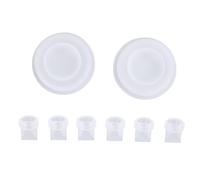 Duckbill Valves and Silicone Diaphragm, Strong Suction Power, Leak-Proof, Food Grade Material, Compatible for V2 V1 Breastfeeding Pump Replacement Accessories