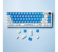 DucKey Evangelion Keycap Set, PBT Dye-Sub MA Profile Japanese Anime EVA Keycap For Custom Mechanical Gaming Keyboard (Color : 00)