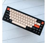 DucKey Two-Color Keycaps Set, 160 Keys/ABS/SA Profile/Doubleshot Keycap for MX Switch Custom Mechanical Keyboard (Color : Flamingo)