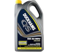 Duckhams QS 5W-40 MRV Synthetic Technology Engine Oil 5 Litres, ACEA A3/B4, API SP, VW 502.00/505.00, Premium Motor Oil for Fuel Injected & Multivalve Petrol & Diesel Engines To Enhance Performance