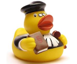 DUCKHSOP I Rubber Duck Judge I L: 7,5 cm - incl. Rubber Duck Keychain