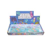 DUCKIEZ 12 piece sticker sheet. Fantastic as a party bag filler or a kids gift! (Ocean, 1, Count)