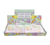 DUCKIEZ 12 piece sticker sheet. Fantastic as a party bag filler or a kids gift! (Unicorn, 12, Count)
