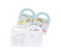 DUCKIEZ Colouring Book and Stickers. Includes 16 Colouring Pages and 2 Pages of Stickers. Perfect for a Childs Party Bag. (Unicorn, 12.0, Count)