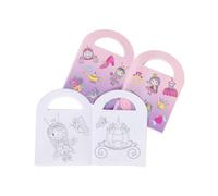 DUCKIEZ Colouring Book and Stickers. Includes 16 Colouring Pages and 2 Pages of Stickers. Perfect for a Childs Party Bag. (Princess, 12.0, Count)