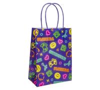 DUCKIEZ Recyclable Paper Gift Bags. Party Bags with Handles. Birthday Party Favour. (Gamer, 1 Bag)