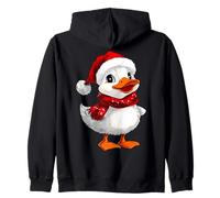 Duckling Christmas Zip Hoodie