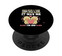 Duckling Once Upon A Time There Was A Girl Who Loved Ducks PopSockets Adhesive PopGrip