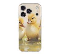 Ducks Ducklings by The Water Case Compatible with iPhone 17/17 Pro/17 Air
